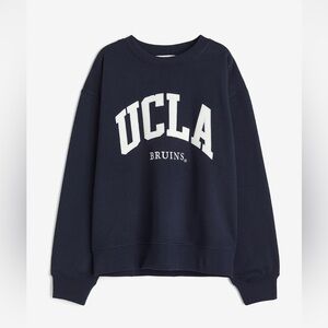 H & M UCLA Women's Navy Sweatershirt